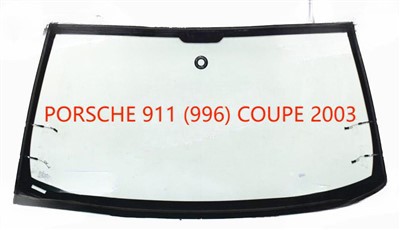 Fabbrika OEM Windskrin Għal PORSCHE 911 (996) COUPE 2003 (04-PLUGS). Prodott Inkapsulat OEM. Bejgħ bl-ingrossa u bl-imnut